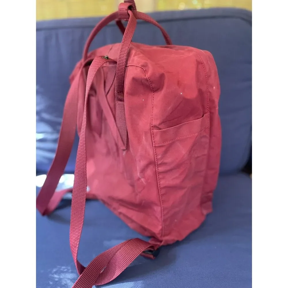 Fjallraven Kanken Classic 16L Backpack Ox Red Pink Coral